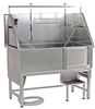 Picture of Stainless Steel Dog Grooming Bath with Stairs